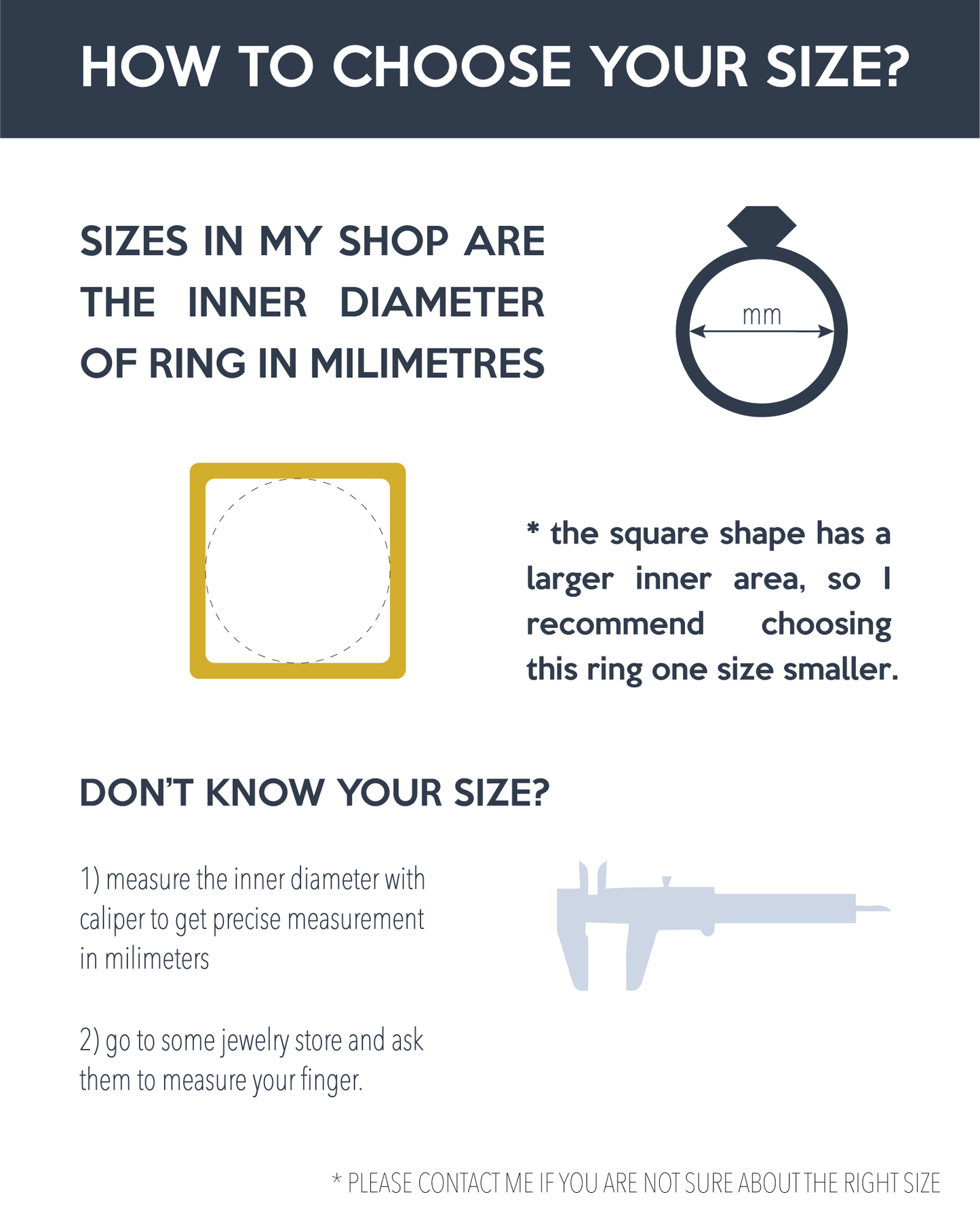 Fine Twisted Silver Square Ring