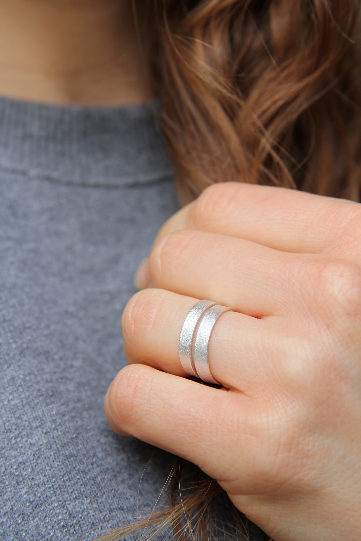 NEW! ✨ Fine Ribbon Silver Ring