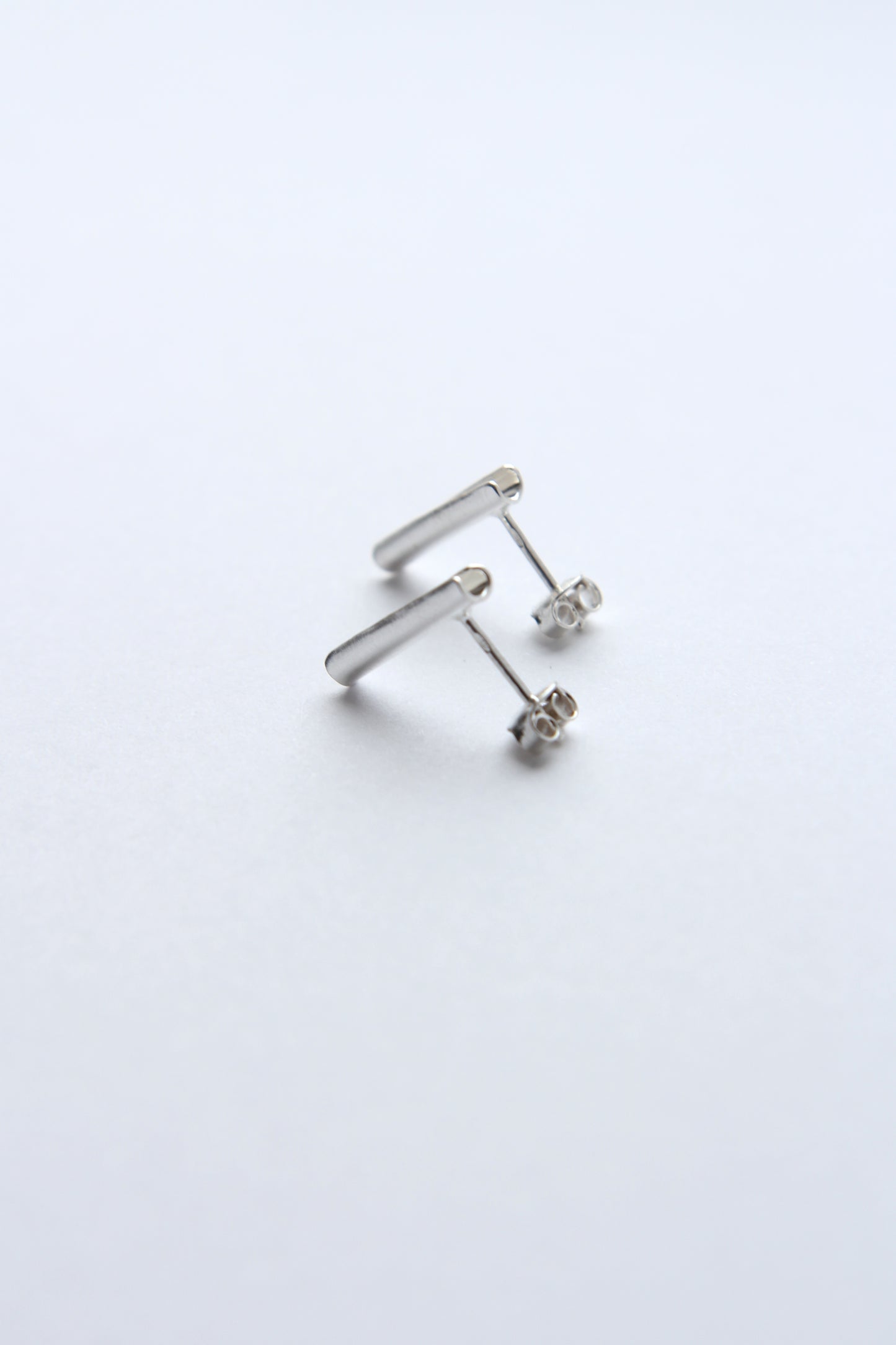 NEW! ✨ Fine Silver Tube Earrings - short