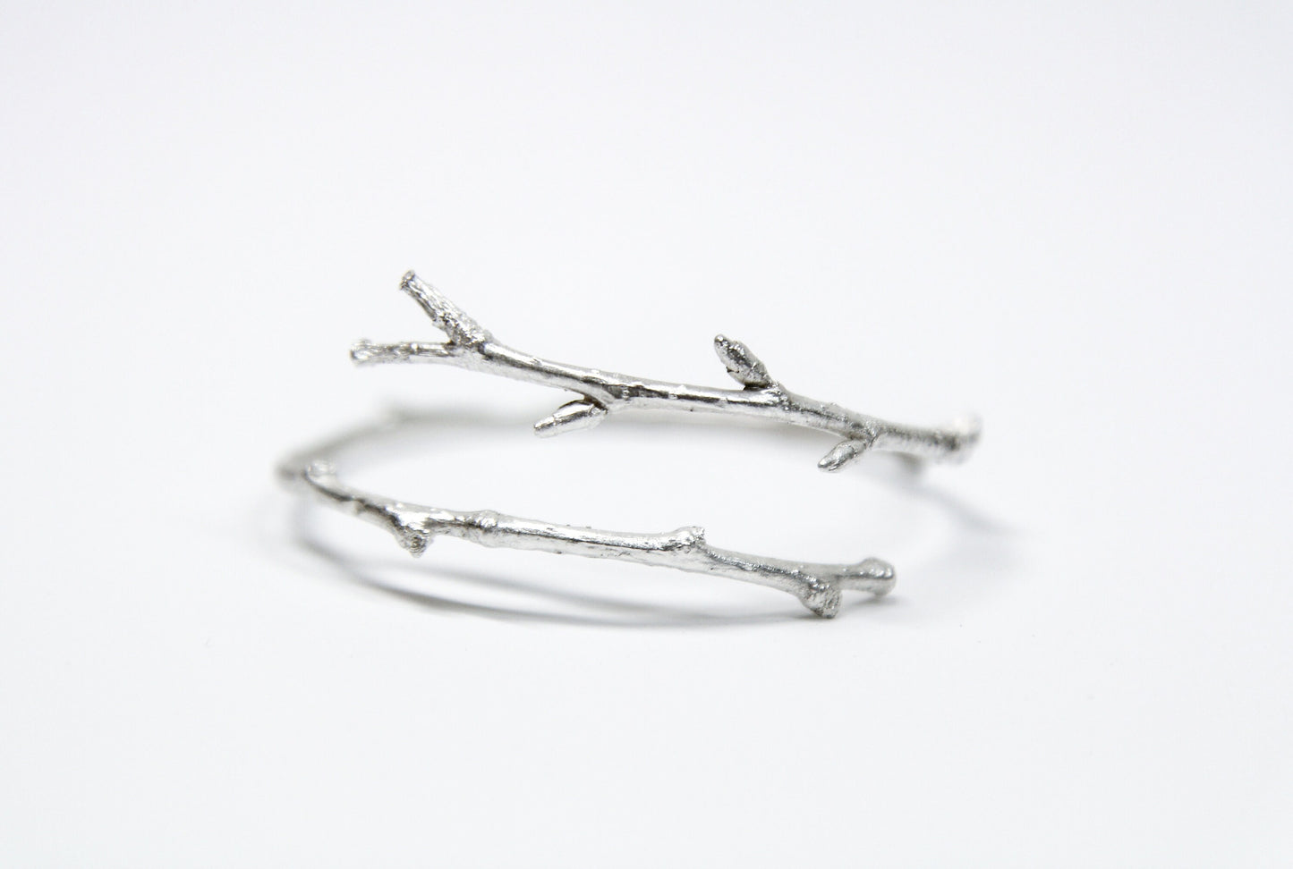 Silver Twig Bracelet