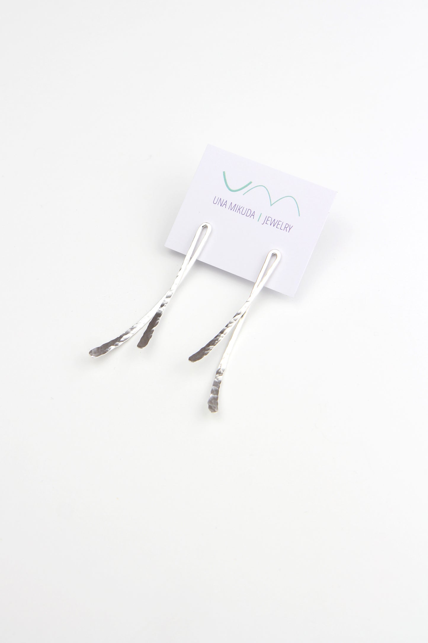 Luna Flow Silver Earrings