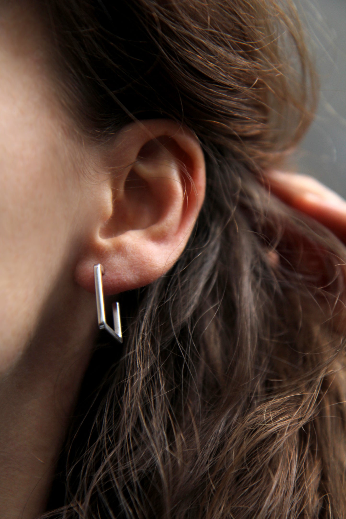 NEW! ✨ Fine Square Silver Hoop Earrings