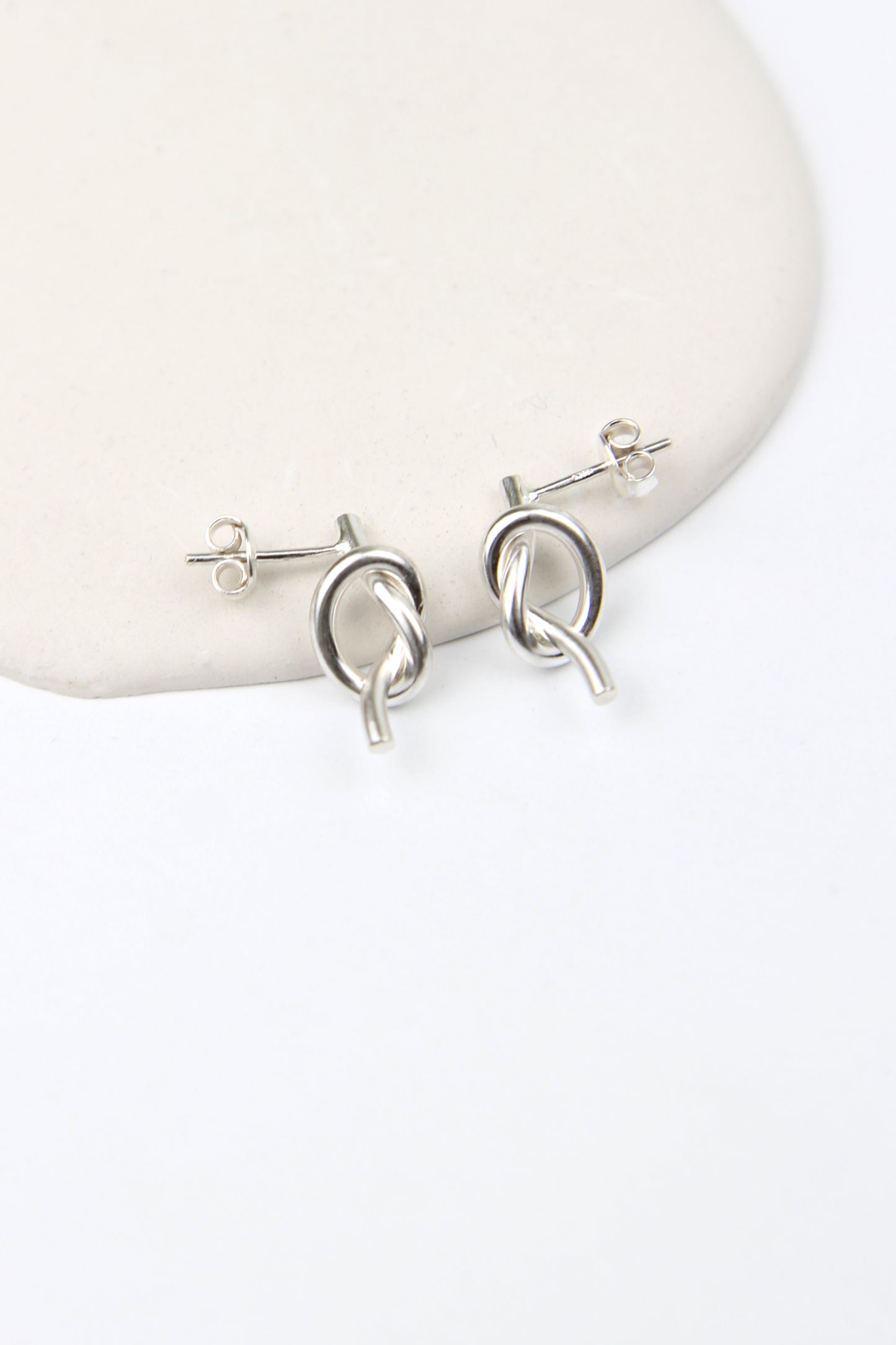 NEW! ✨ Silver Knot Earrings - small