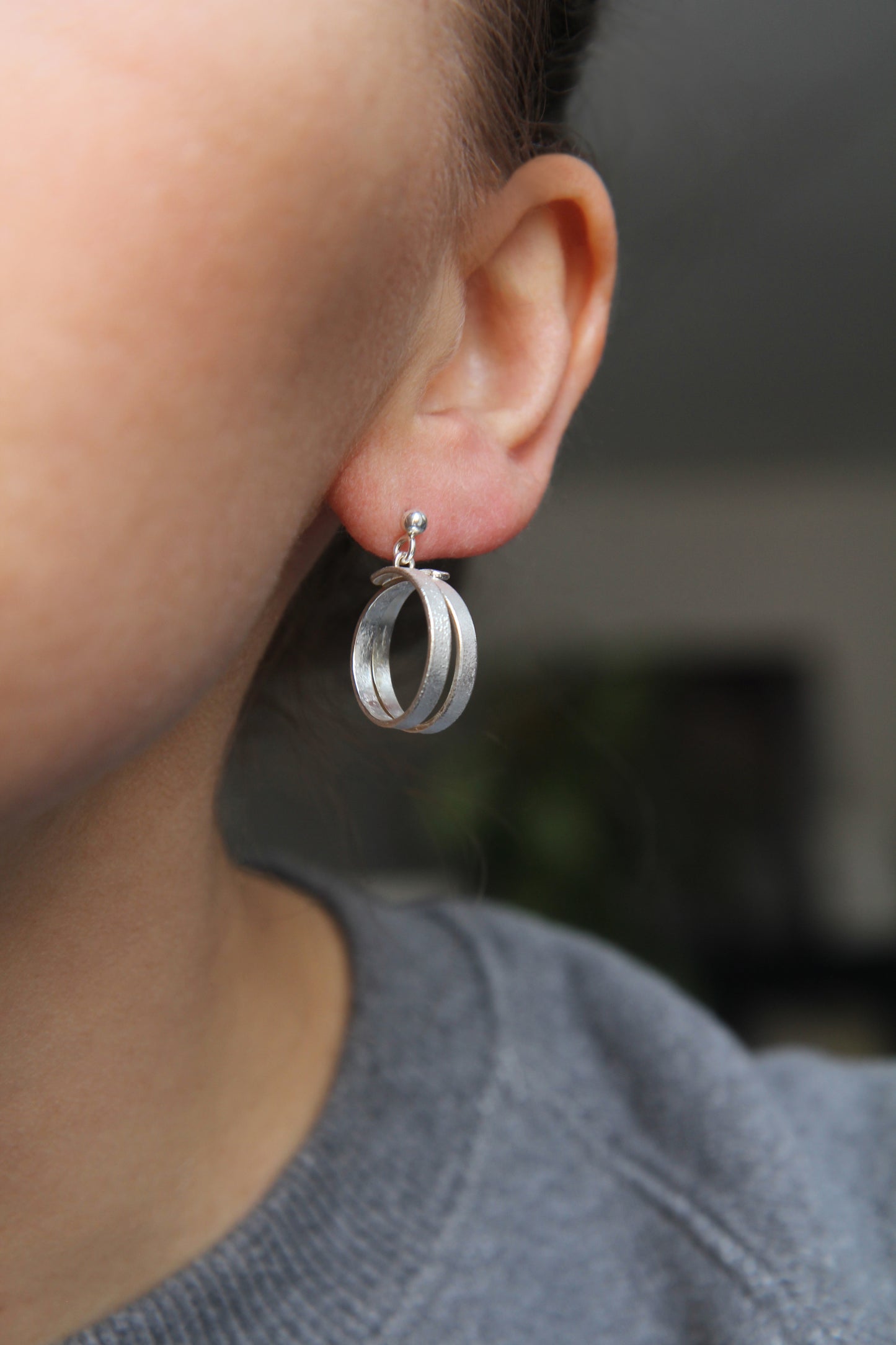 NEW! ✨ Fine Ribbon Silver Earrings