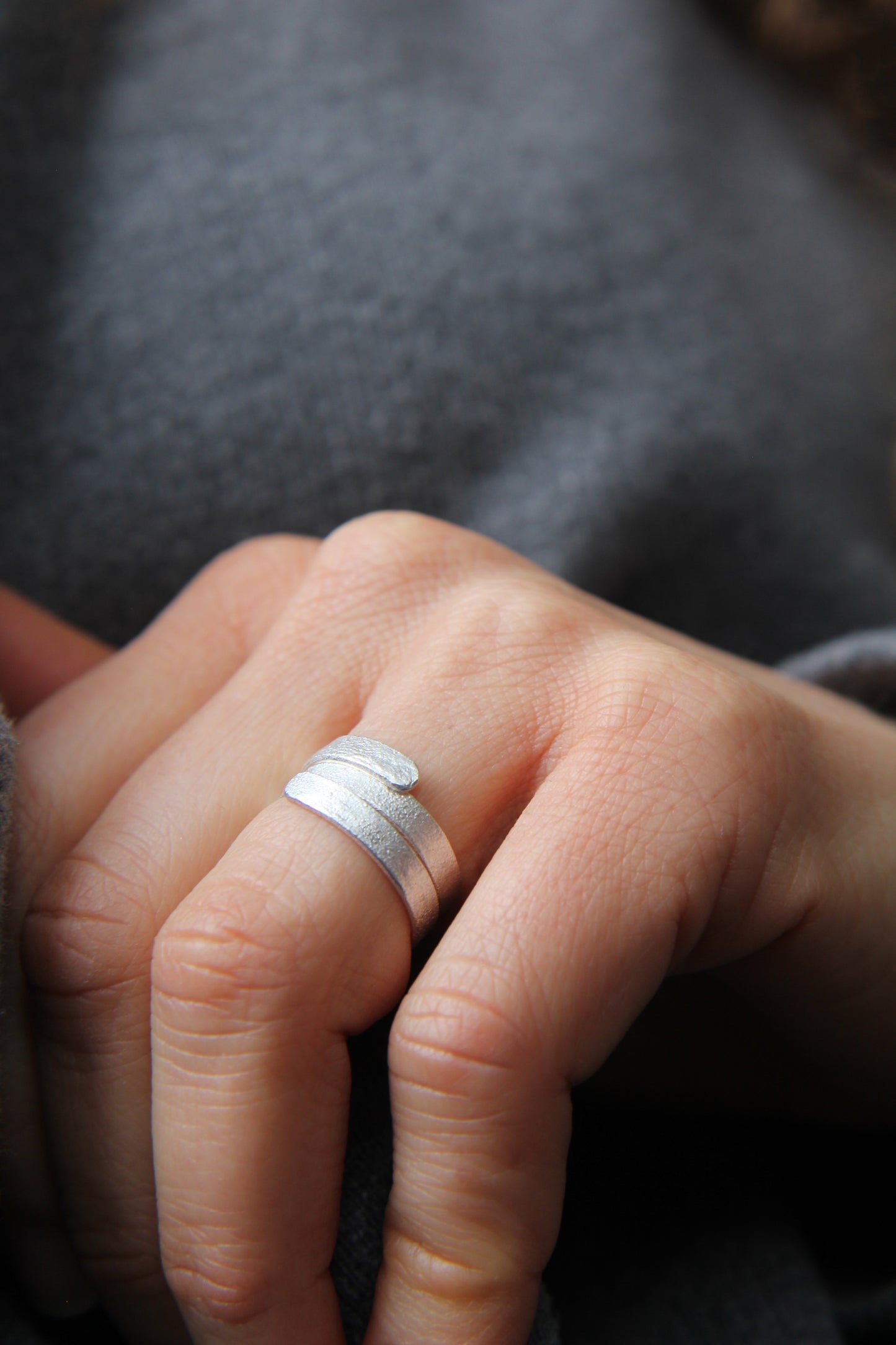 NEW! ✨ Fine Ribbon Silver Ring