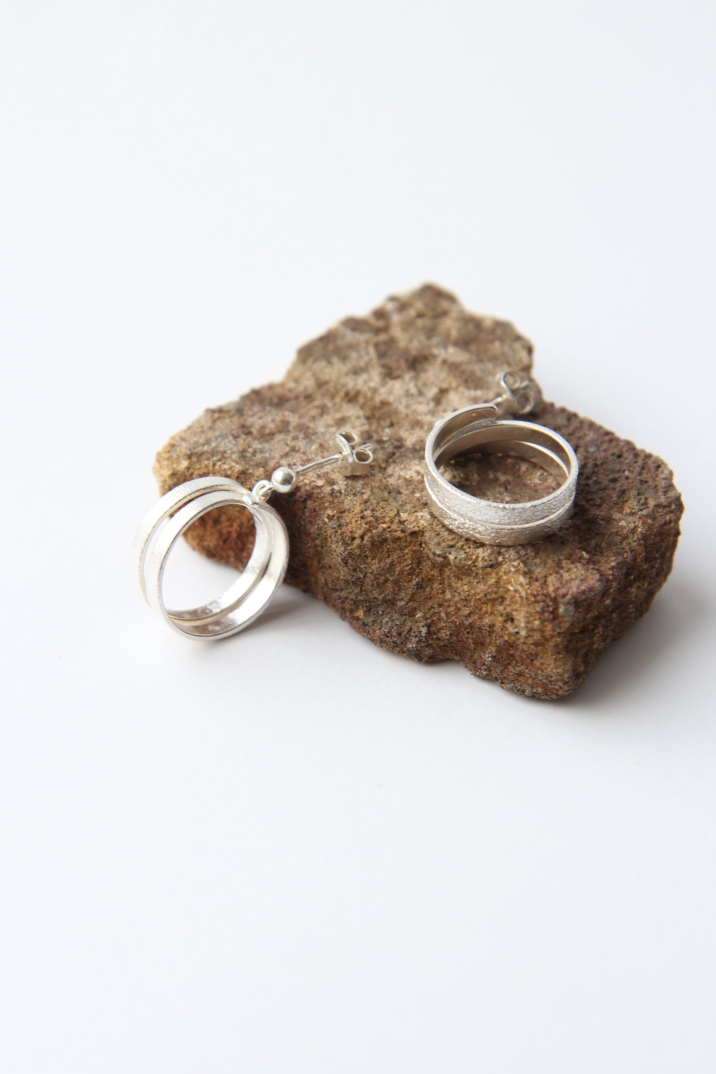 NEW! ✨ Fine Ribbon Silver Earrings