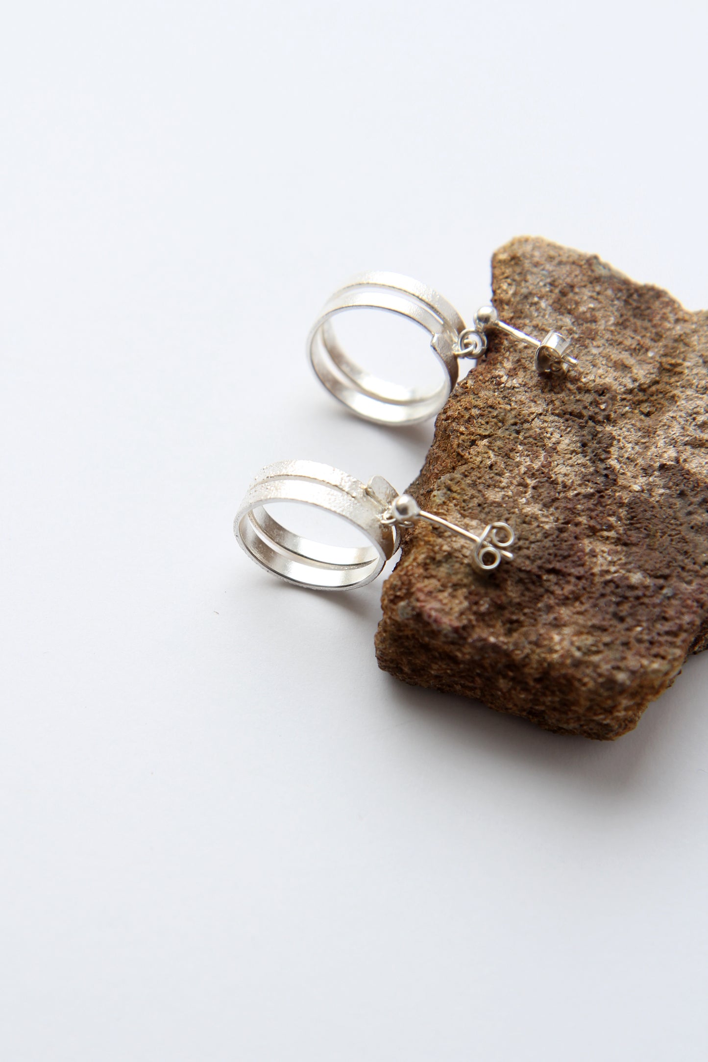 NEW! ✨ Fine Ribbon Silver Earrings