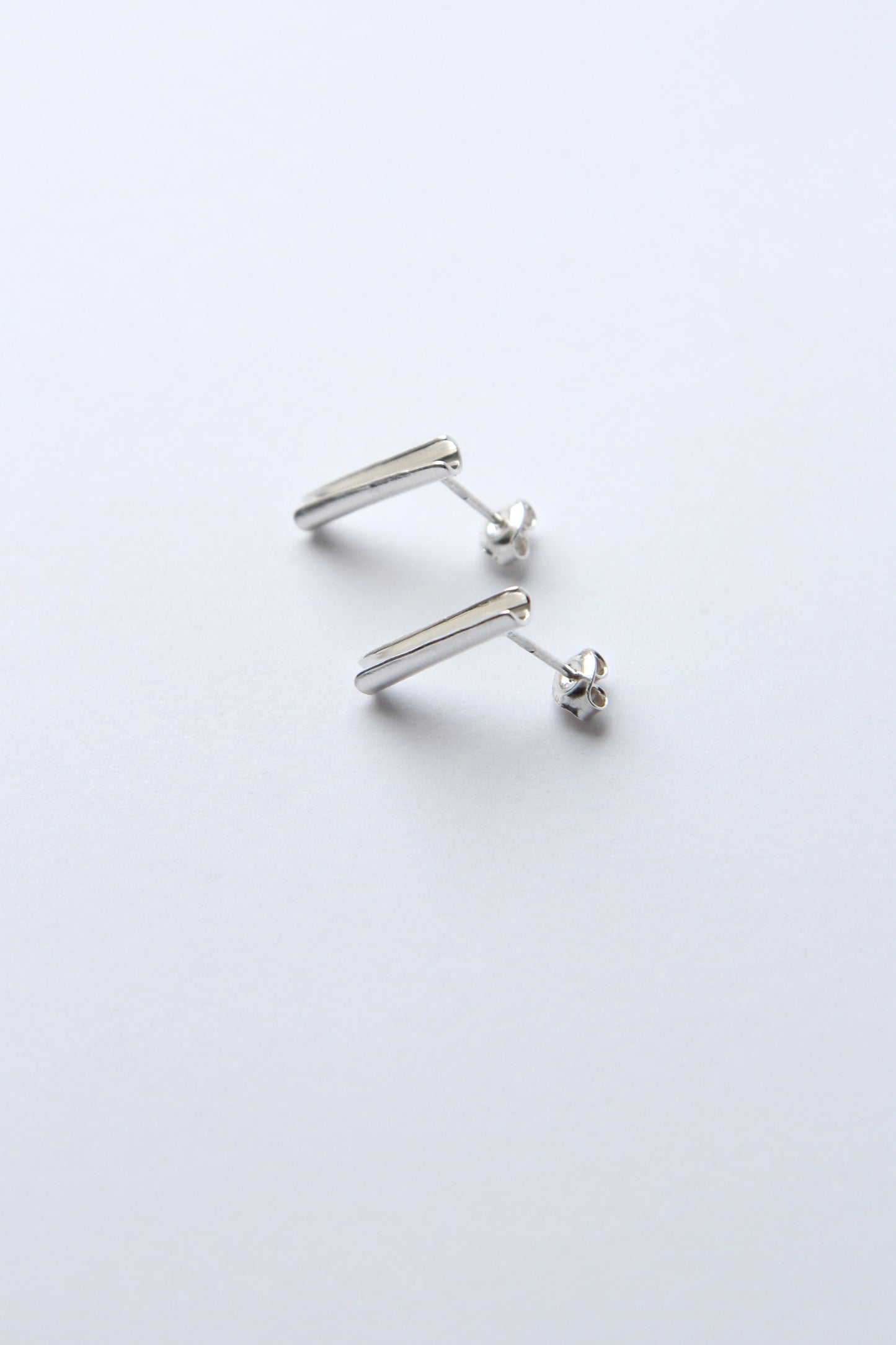 NEW! ✨ Fine Silver Tube Earrings - short