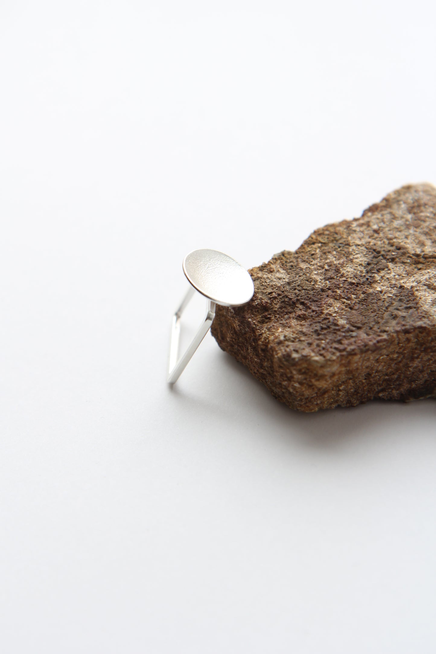 NEW! ✨ Full Moon Silver Square Ring