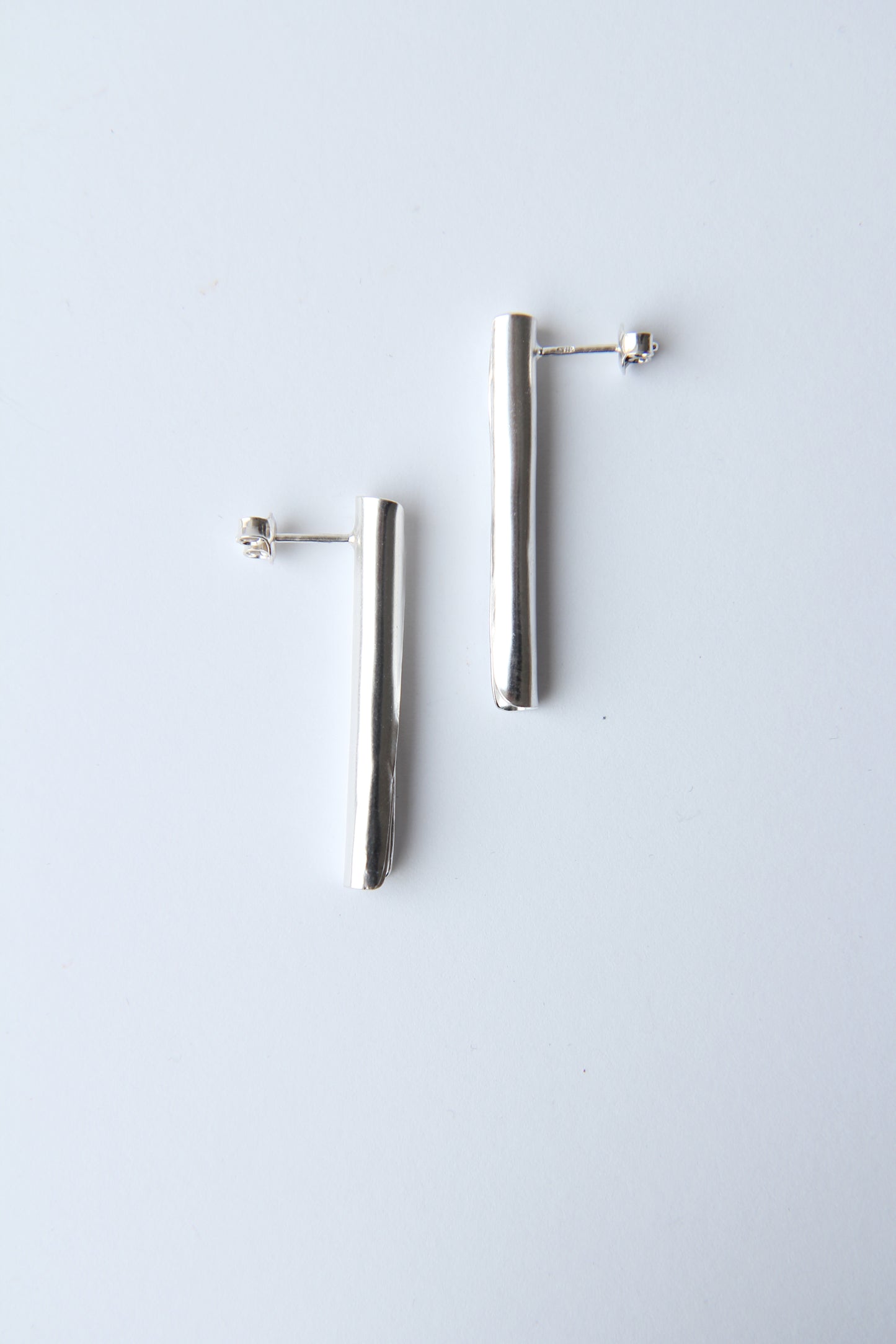 NEW! ✨ Silver Tube Stud Earrings