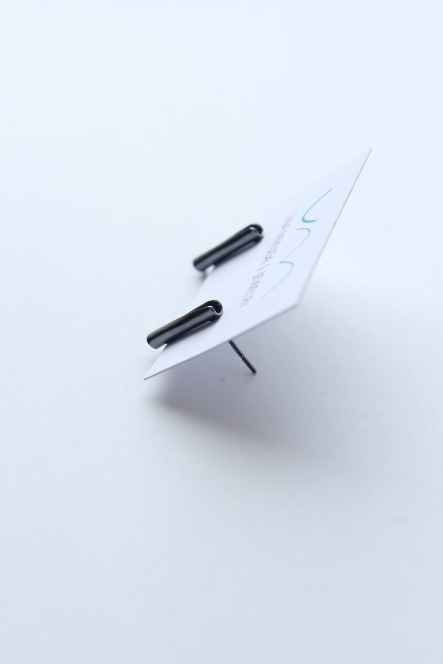 NEW! ✨ Fine Dark Silver Tube Earrings - short