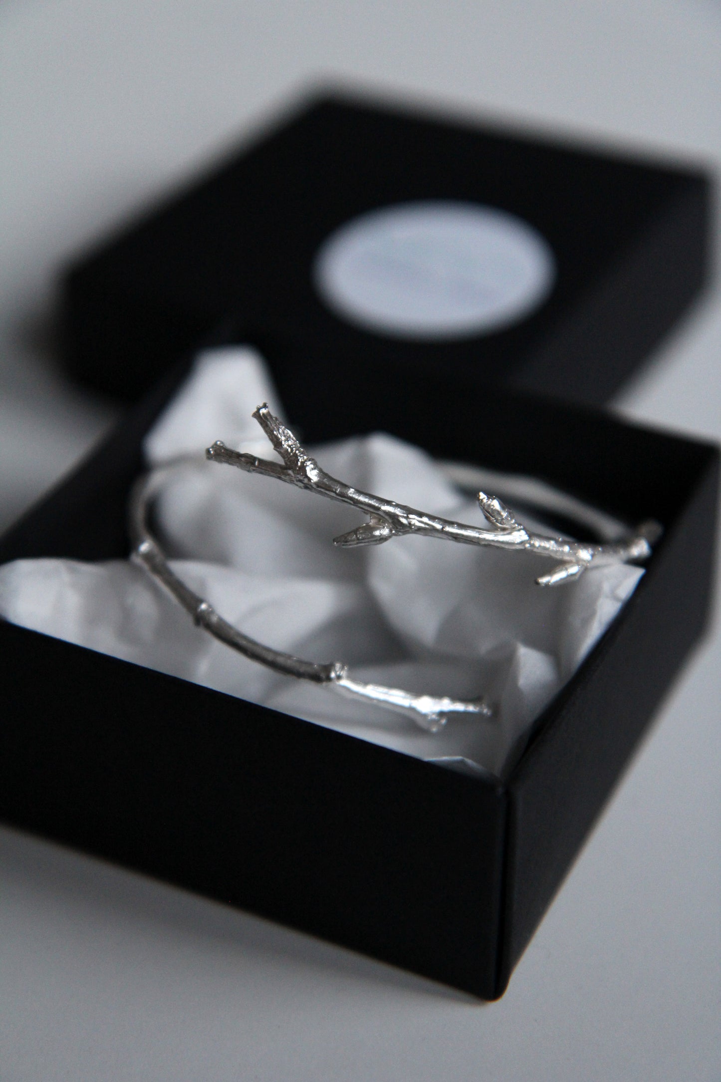 Silver Twig Bracelet