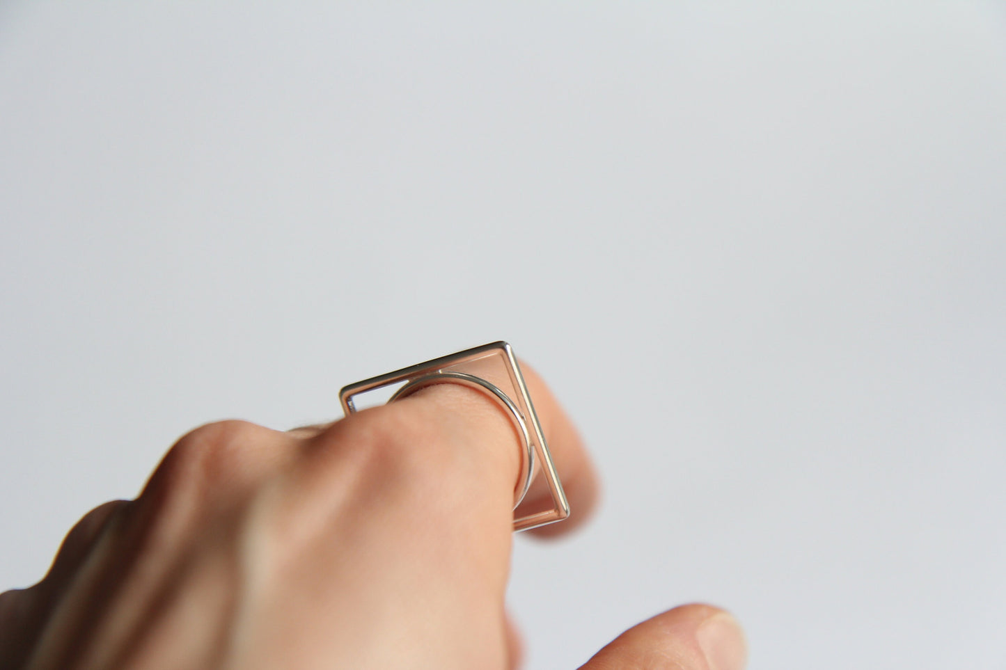 Geometric Square Ring